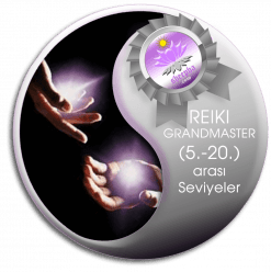 Reiki Grandmaster 5-20 arası tüm seviyeler